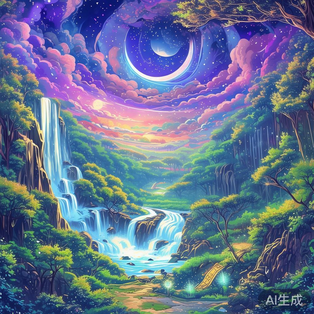 动漫风海报背景图片