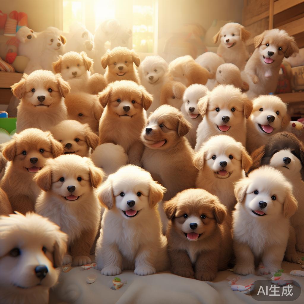 小狗图片大全可爱萌系暖心小图