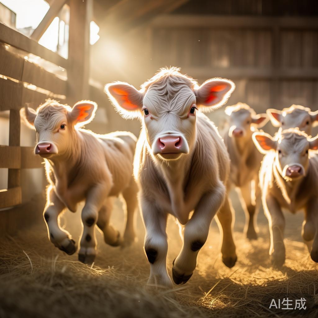 小牛温馨图片大全