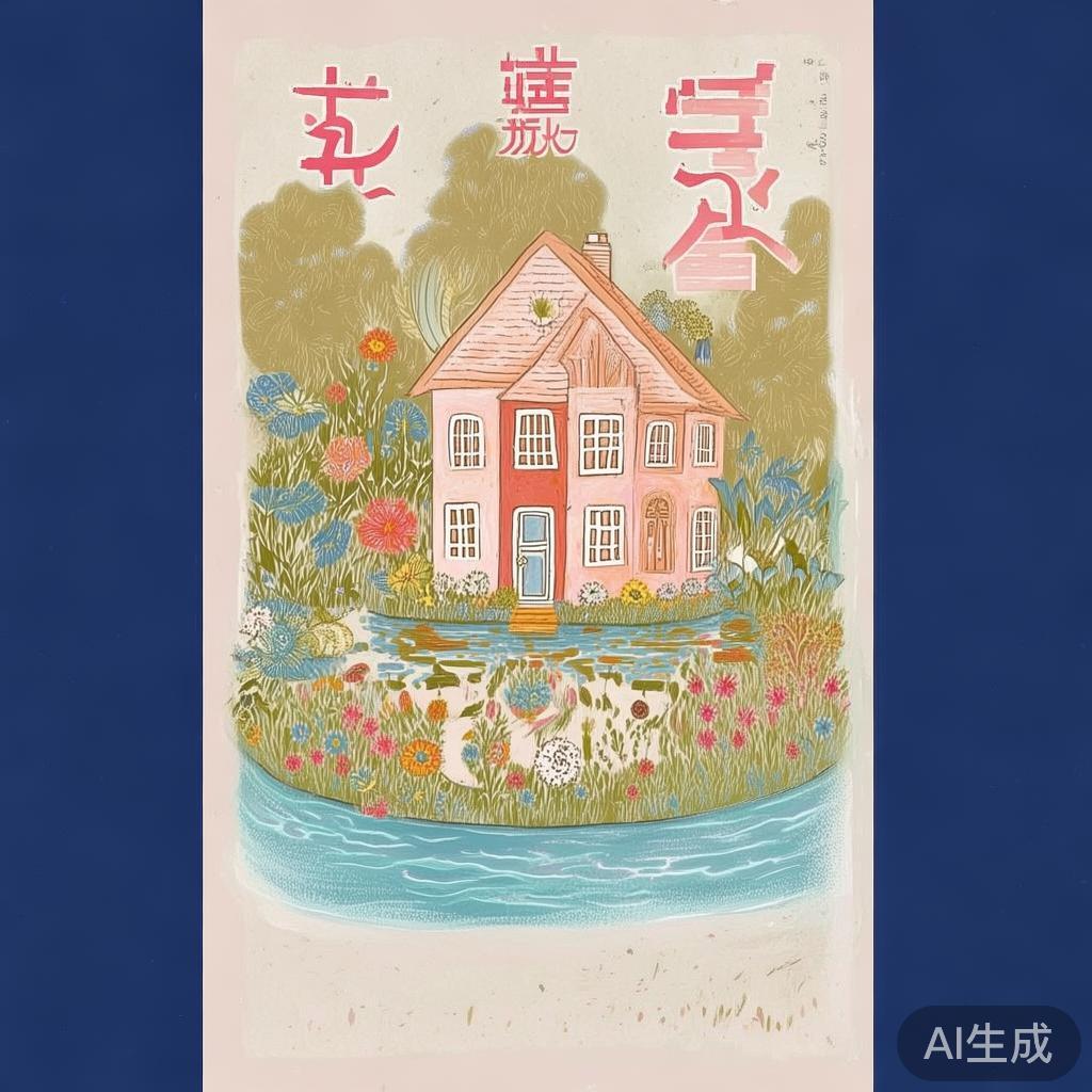 暖萌手绘海报图片：小画大温馨