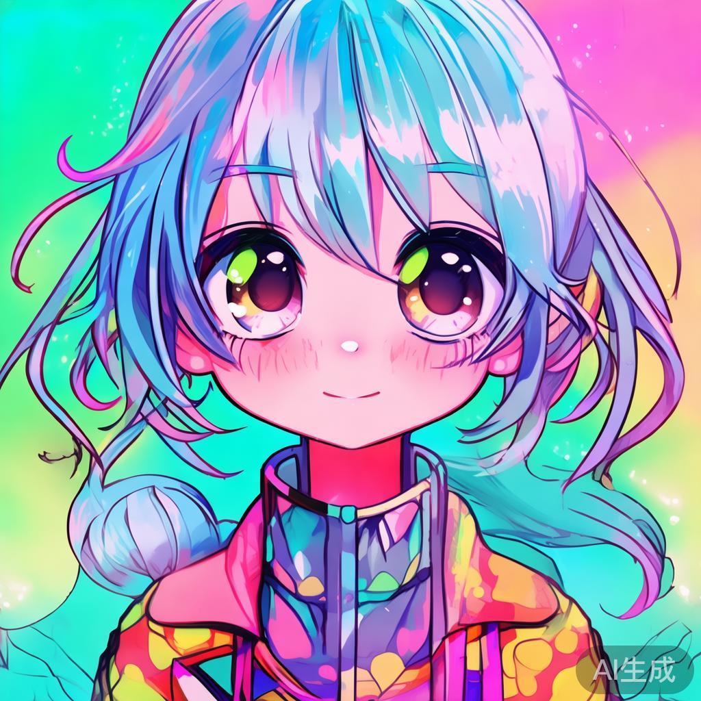 卡通素描动漫头像图片
