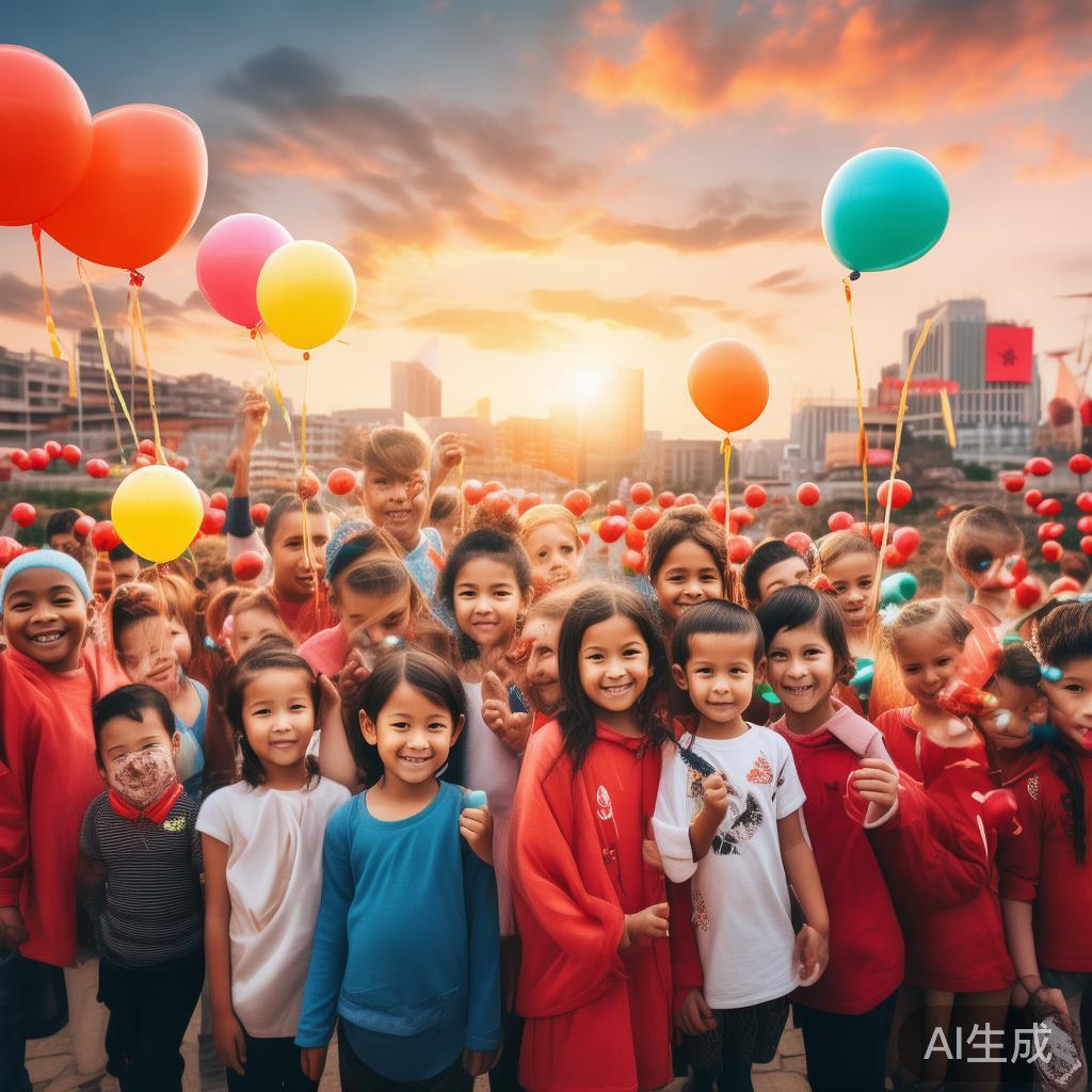 国庆萌暖快乐图片