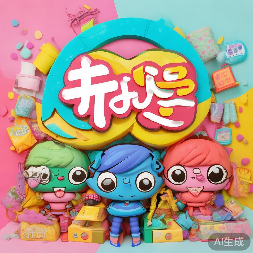 Q版淘宝海报萌趣图片