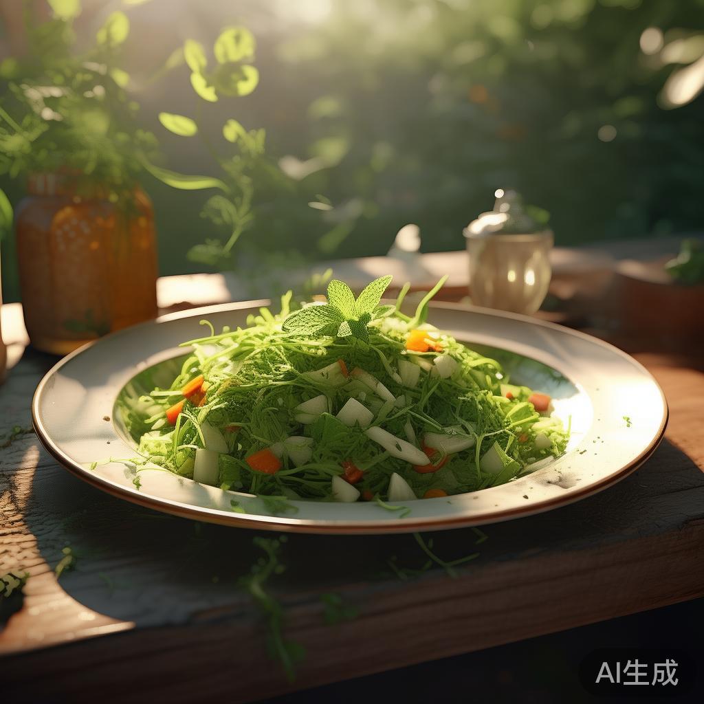 小凉菜图片，夏日的小忧伤