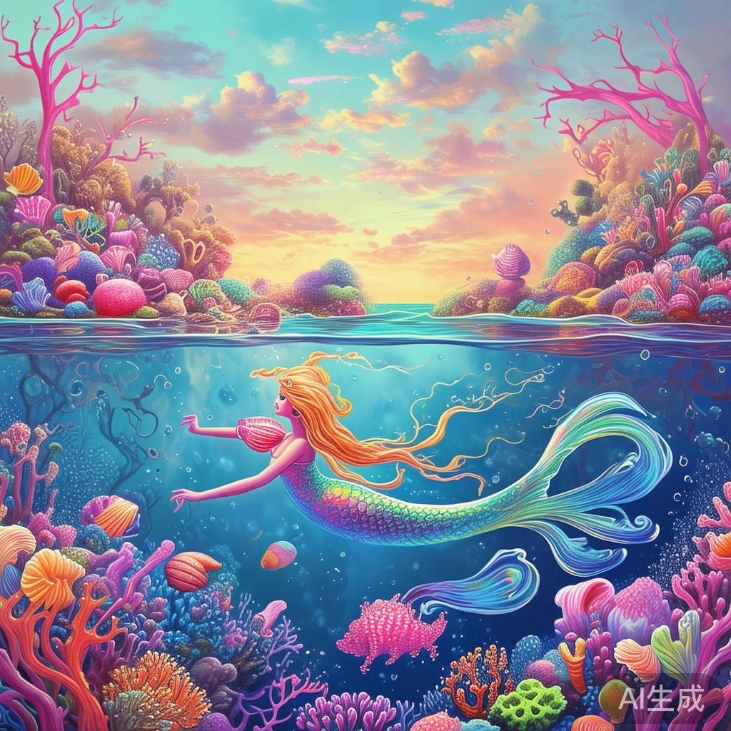 大海萌绘唯美图片童话集