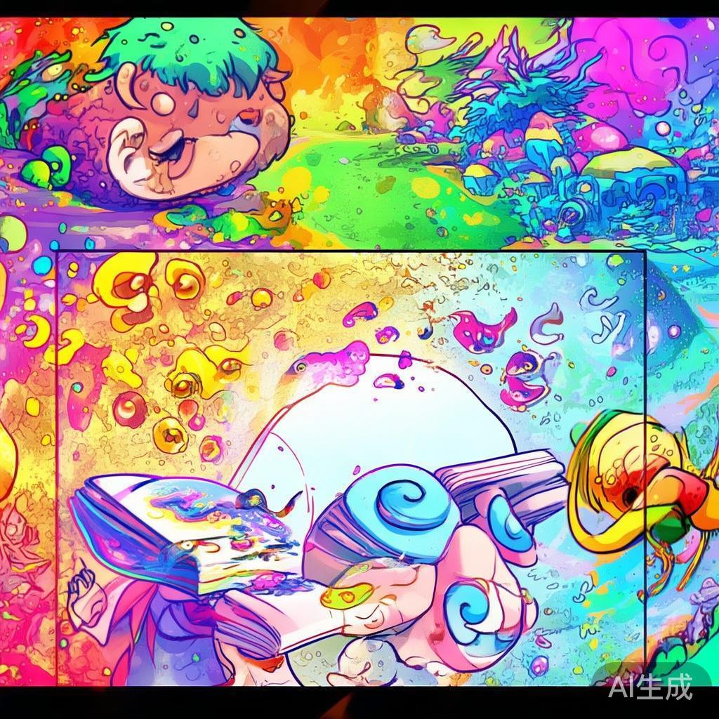 萌系动漫漫画图片：次元绘卷
