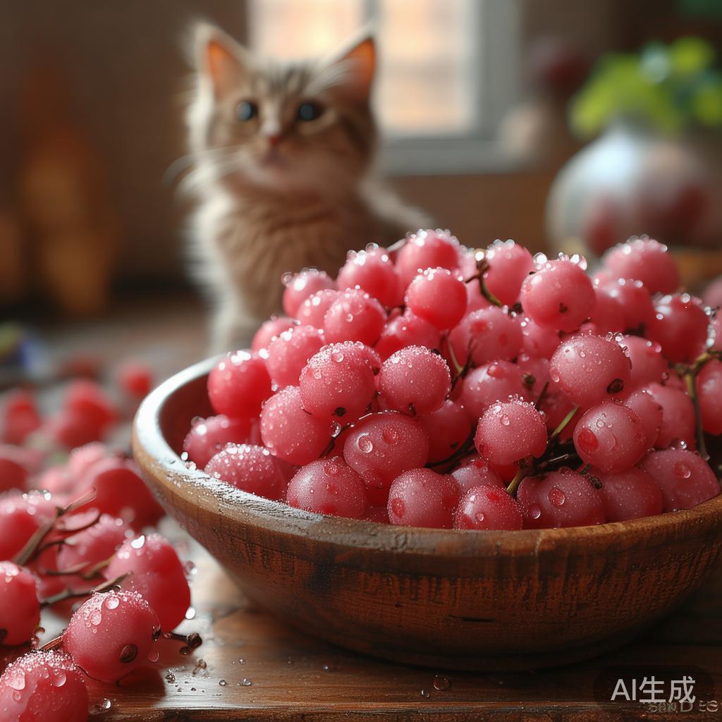 杨梅图片：软萌小杨梅的暖心时光