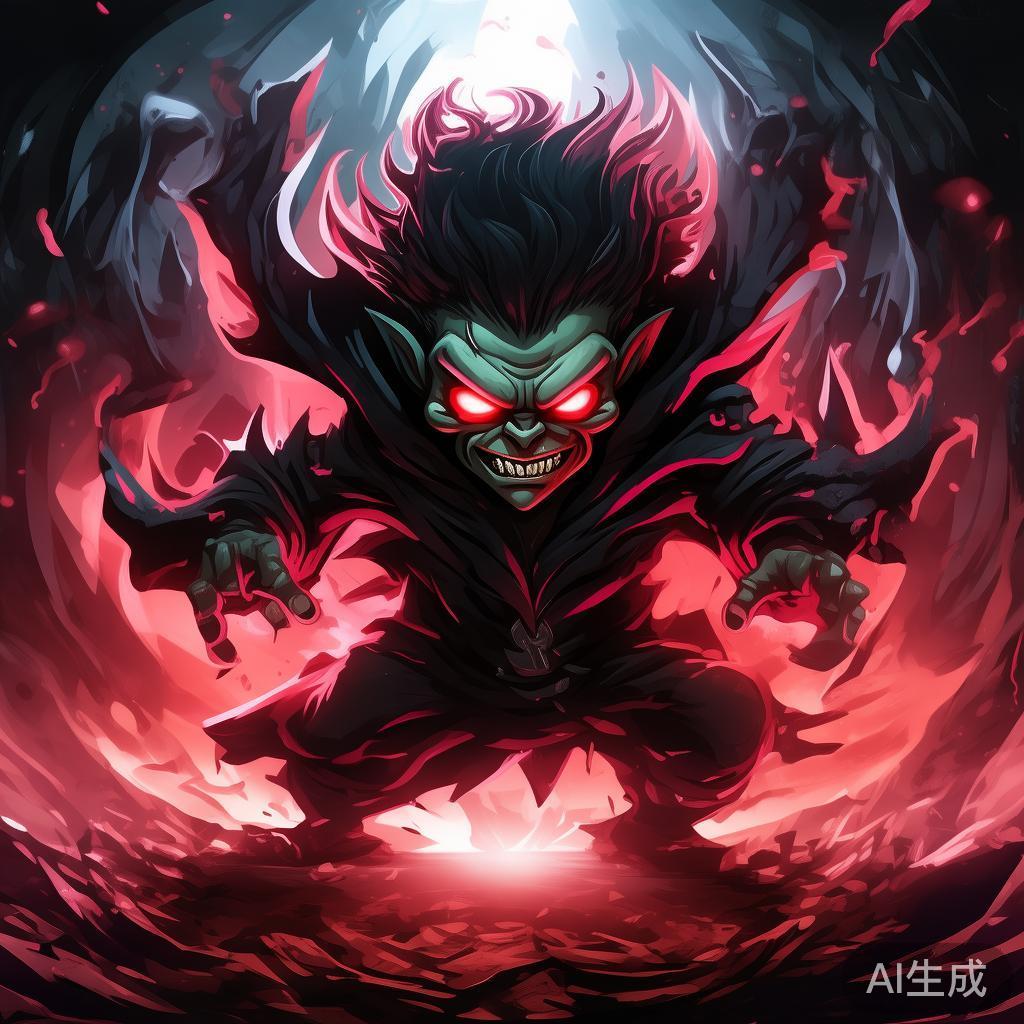卡通素描邪恶动漫动态图片