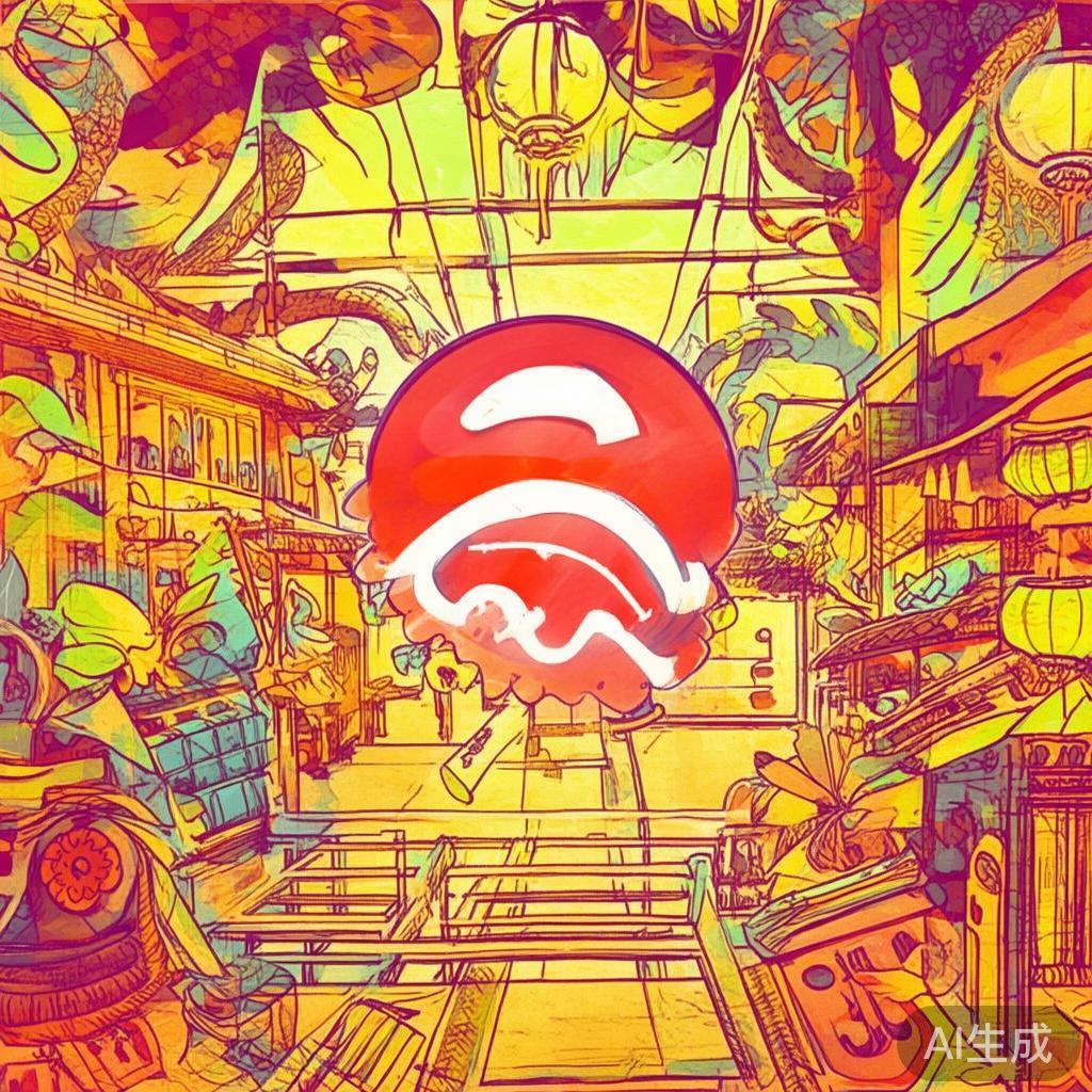 淘宝海报卡通素描背景图片