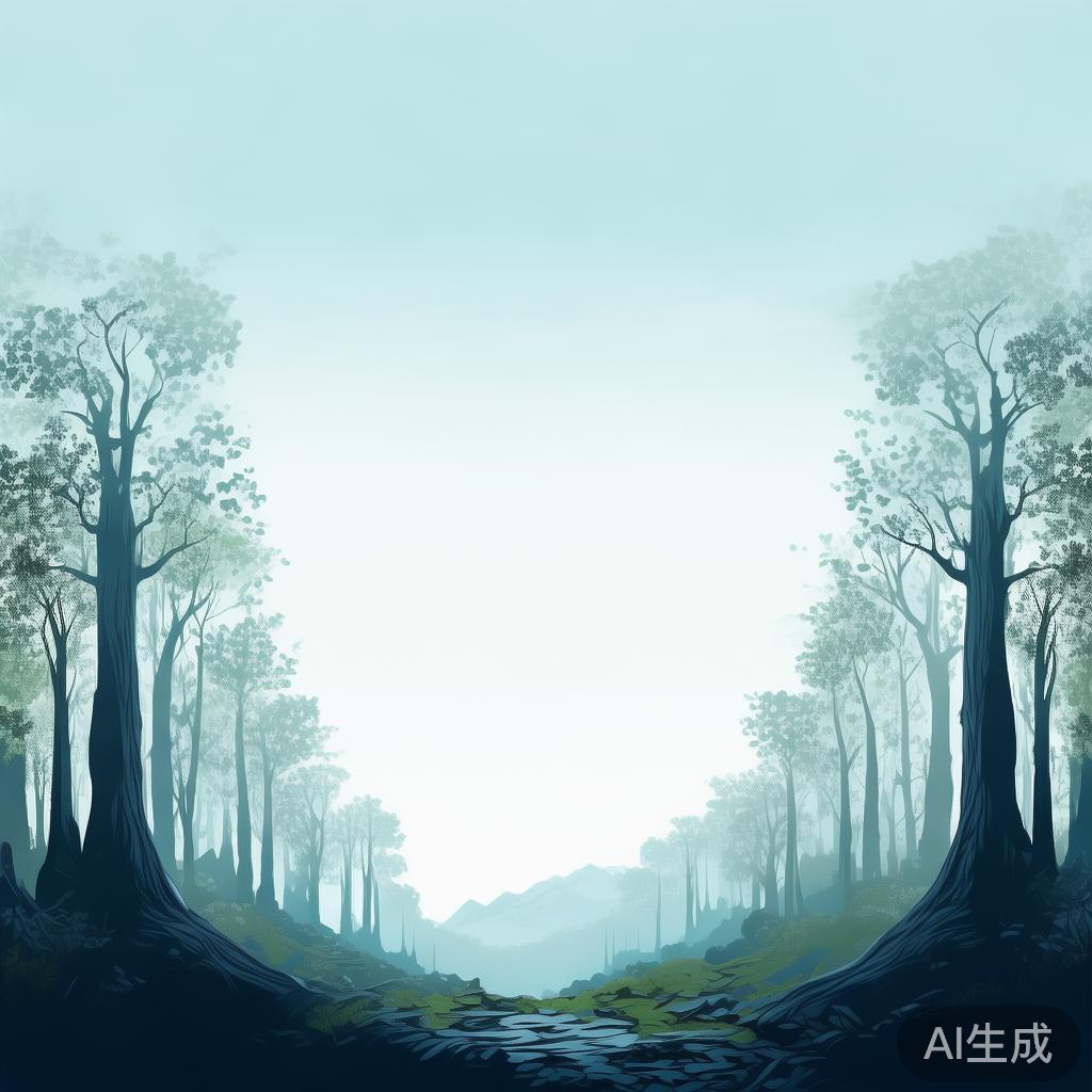 简约动漫风PPT背景图片