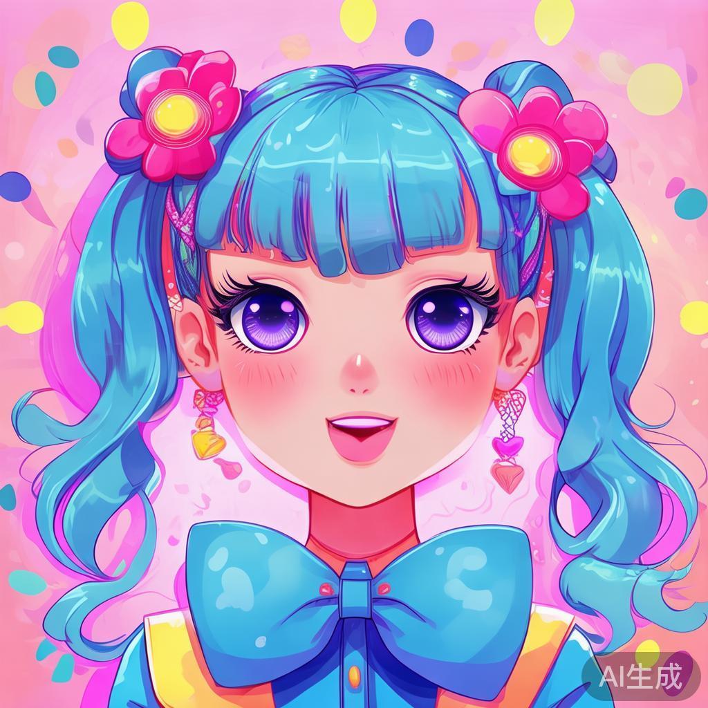 萌系动漫QQ女生头像图片