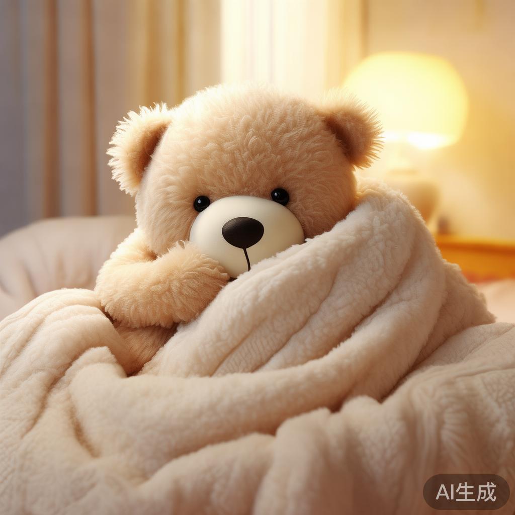 小累心图片：软软抱抱暖一下