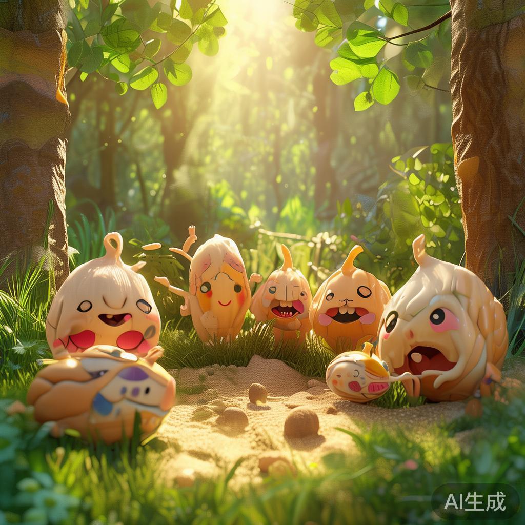 坚果萌系图片：动漫治愈小剧场